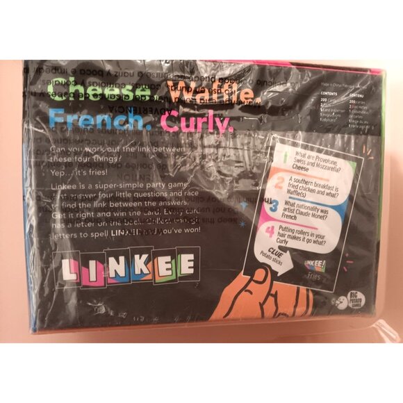 Big Potato Games Linkee, The Yell Out the Link Party Game, New Sealed - Picture 2 of 3